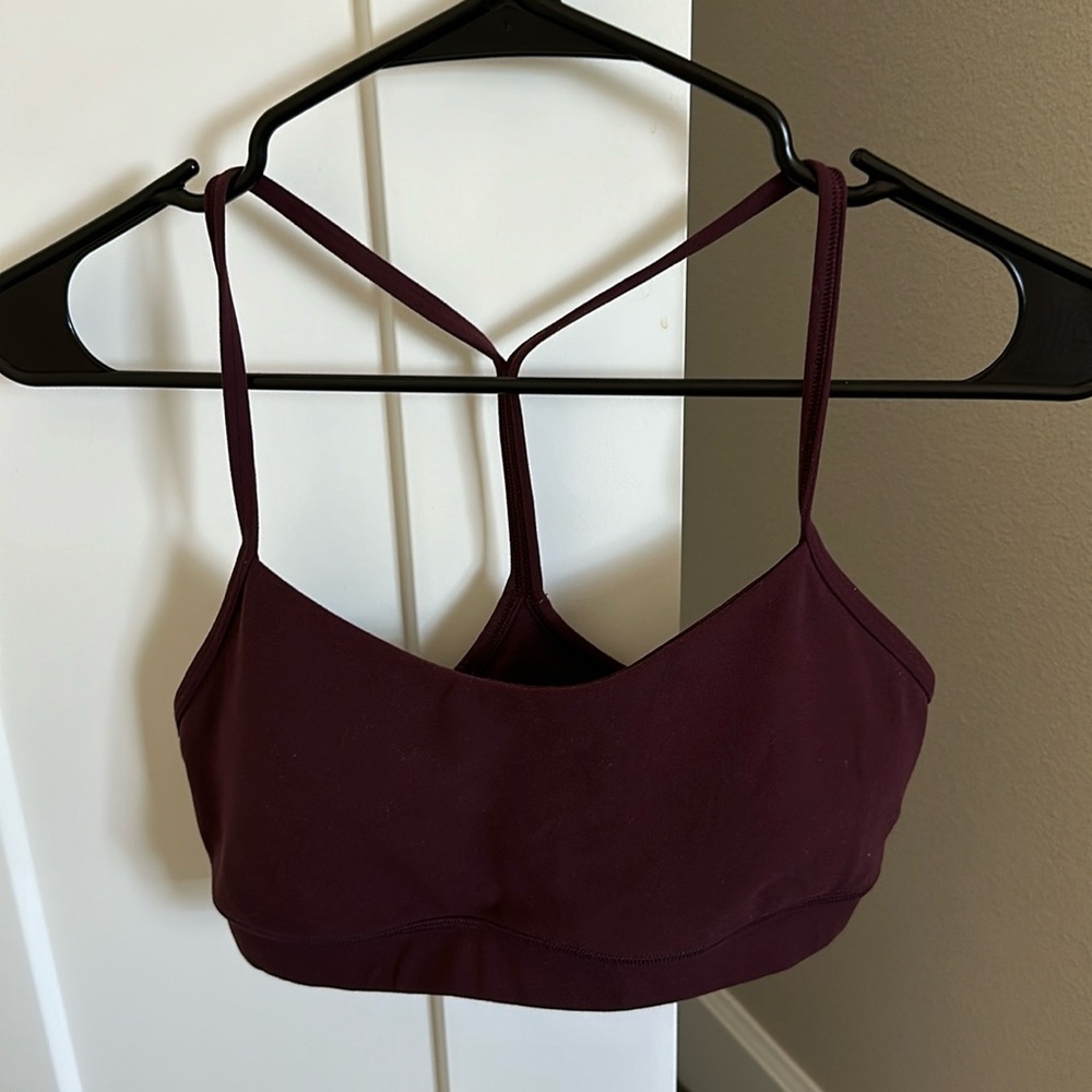 Lululemon Flow Y Bra - Cassis